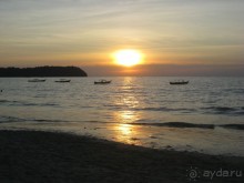 Нгапали, пляж отеля Амата