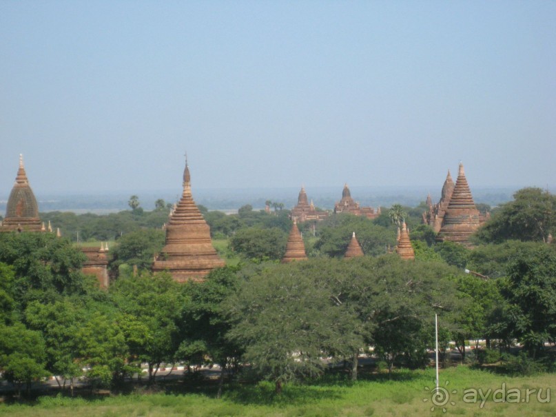 Типичный пейзаж Багана