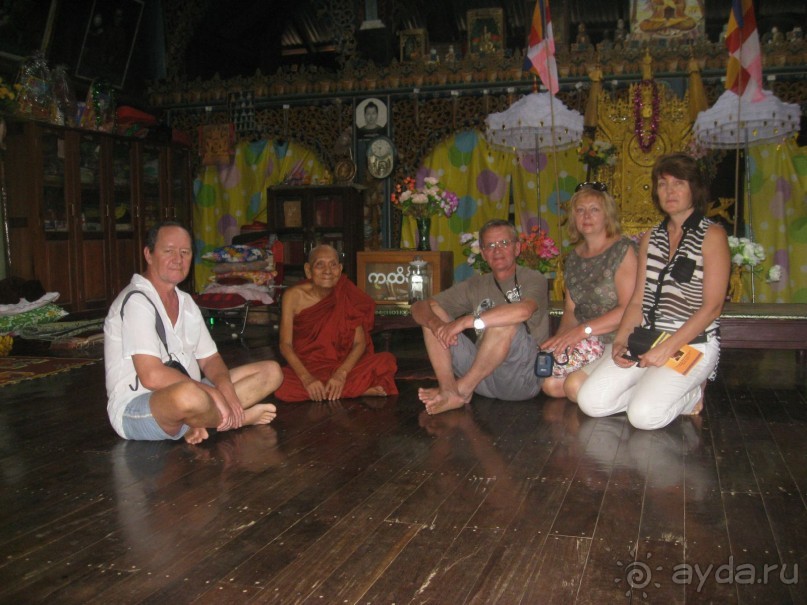 В храме в горной леревушке