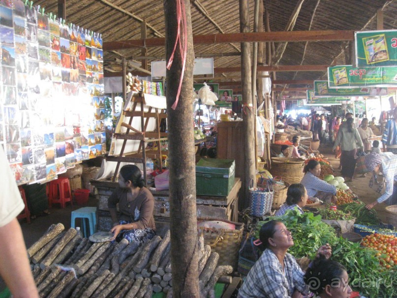 Рынок в Багане