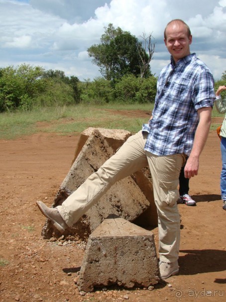 Переход через границу Кении и Танзании