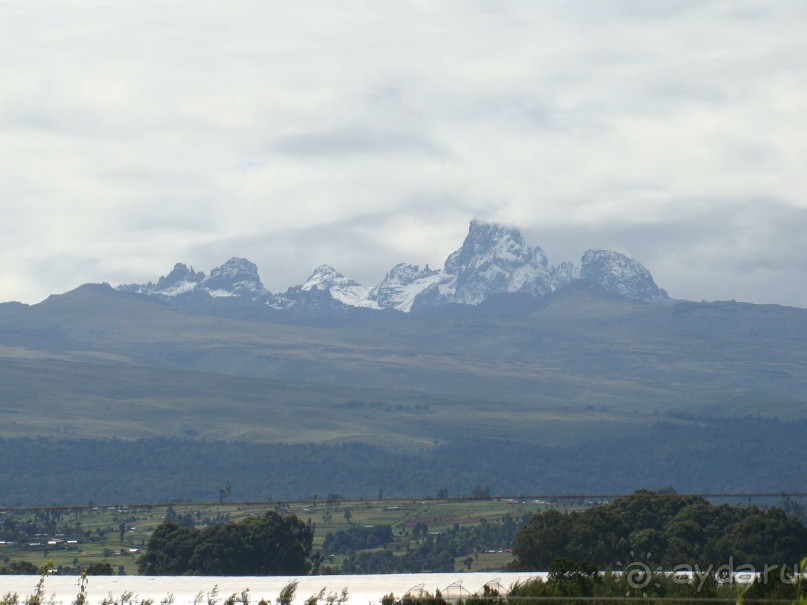 Вечные снега горы Кения