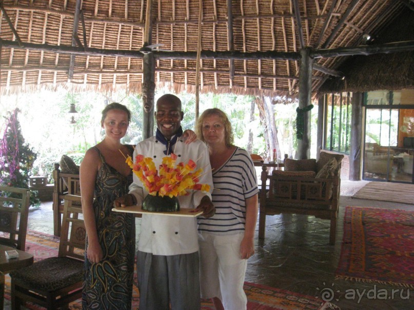 Андерсен подает очередной кулинарный шедевр