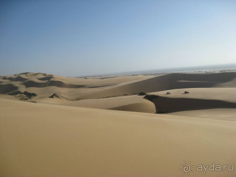 В дюнах у Валвис-Бэй