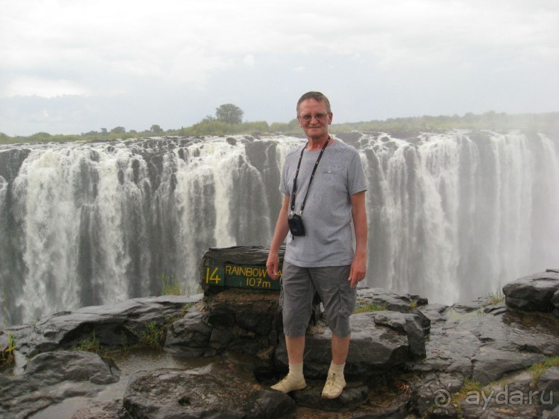 Один из фрагментов водопада Виктория.