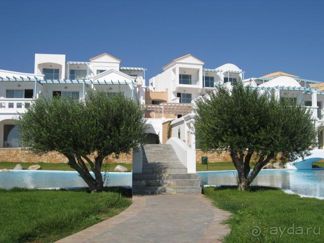 Территория отеля.