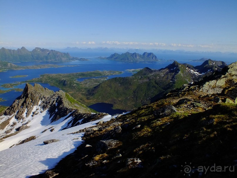 Горные треки на Лофотенских островах