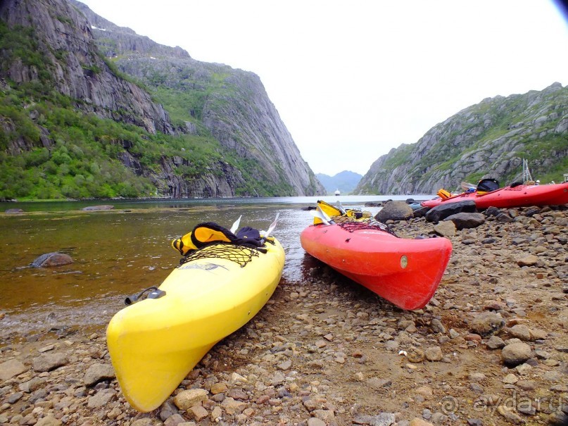 На каяках по фьордам