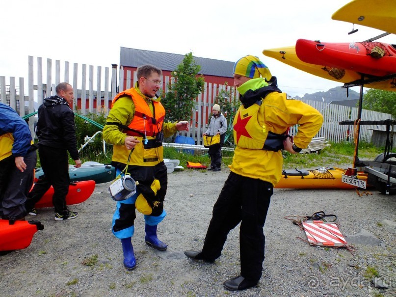 На каяках по фьордам