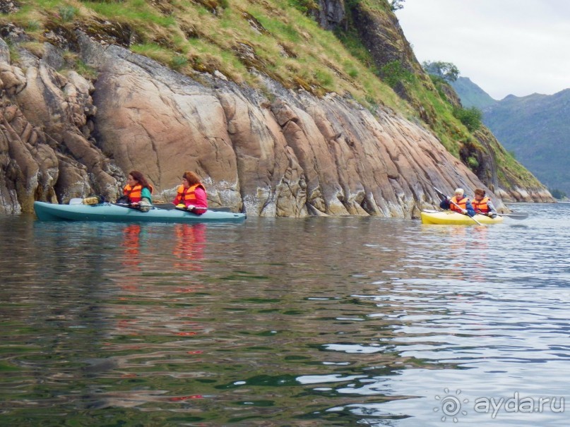 На каяках по фьордам