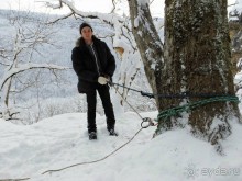 Зимние скалы Адыгеи