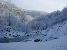 Зимние скалы Адыгеи