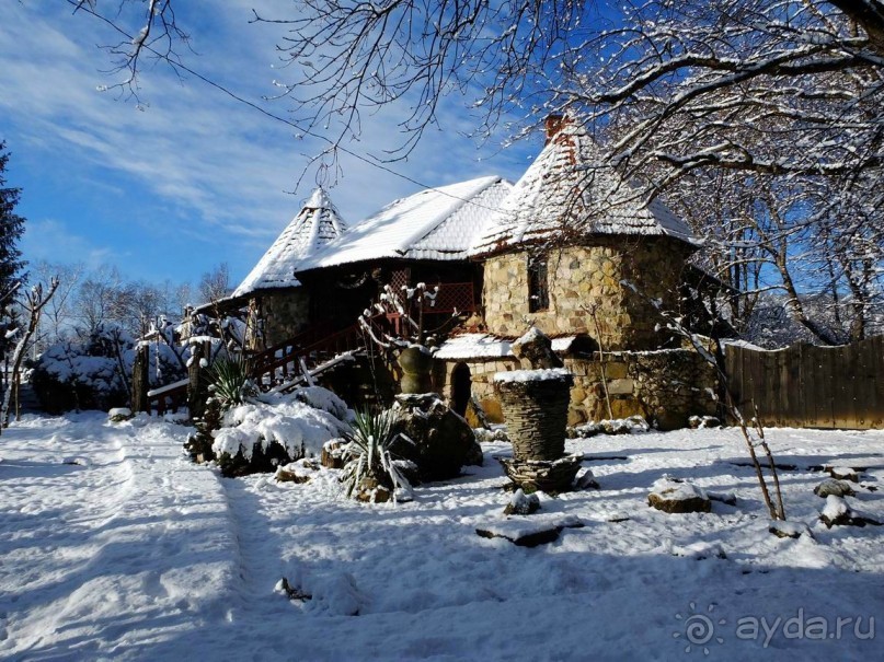 Зимние скалы Адыгеи