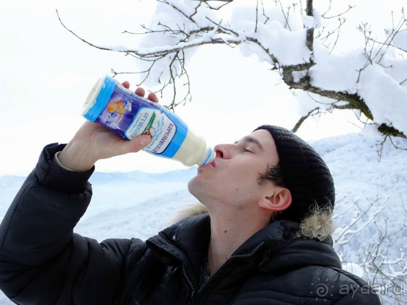 Зимние скалы Адыгеи