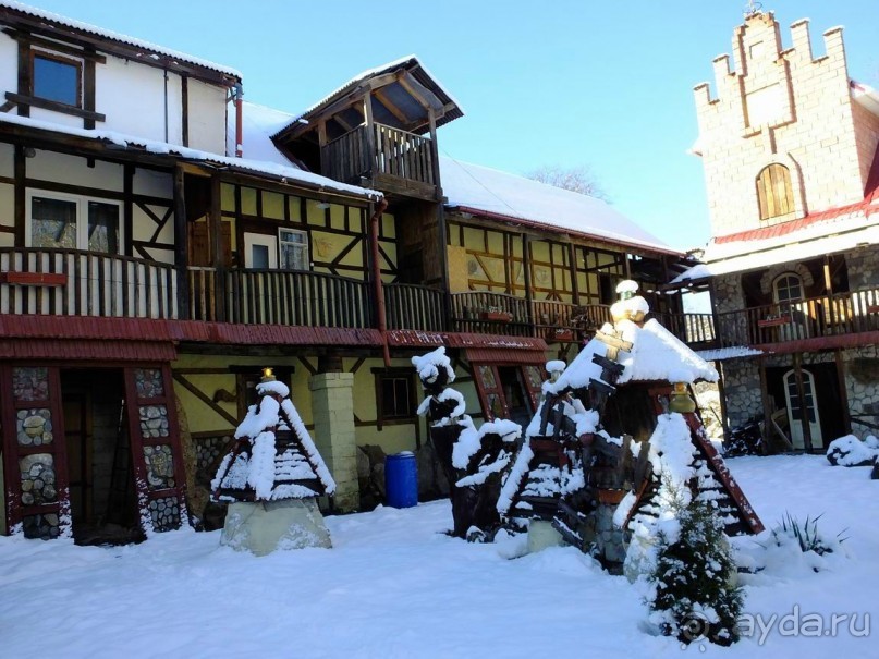 Зимние скалы Адыгеи