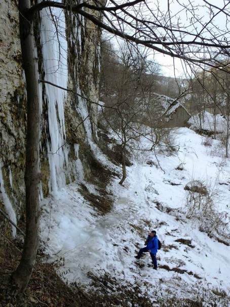 Зимние скалы Адыгеи