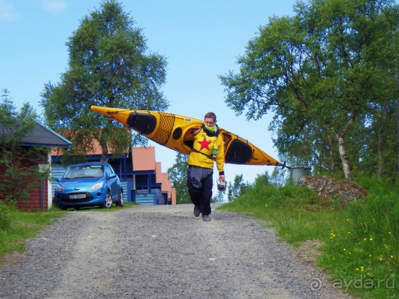 На каяках по фьордам