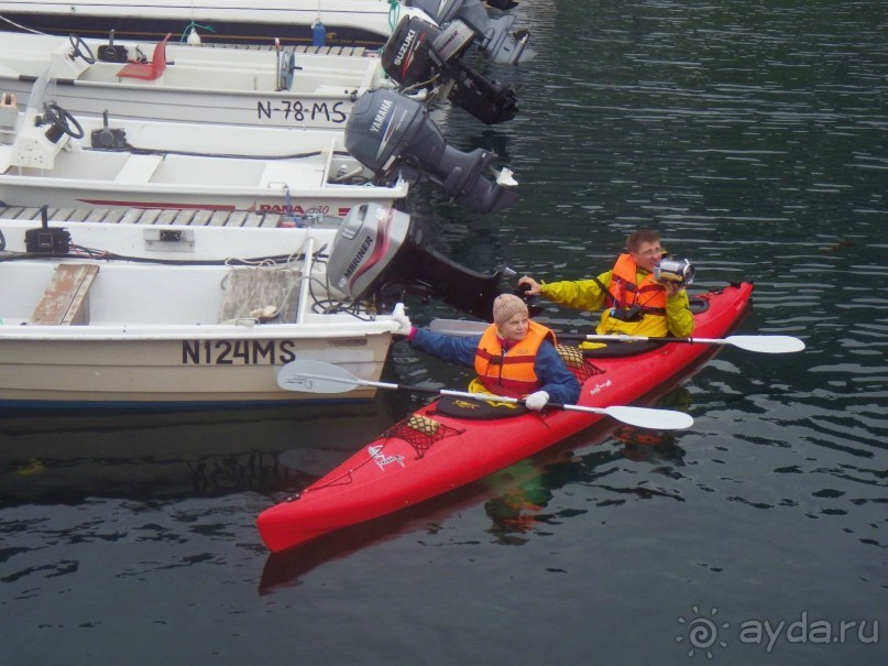 На каяках по фьордам