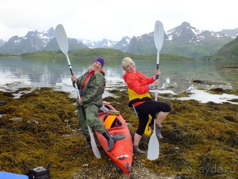 На каяках по фьордам