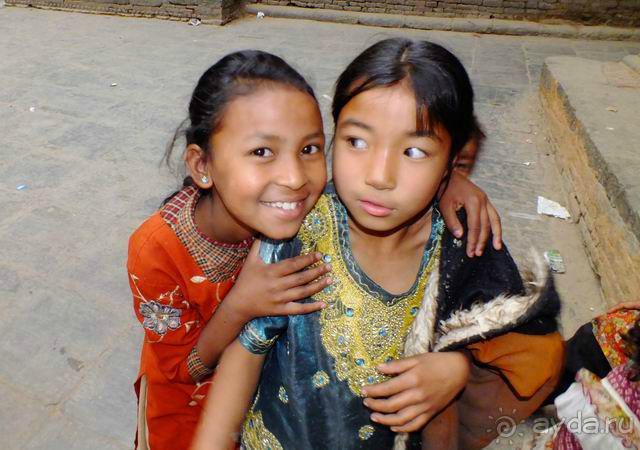 Трое в Бхактапуре