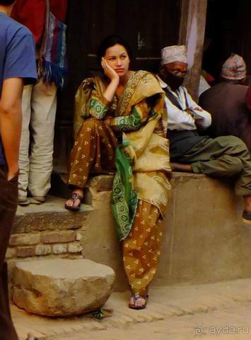 Трое в Бхактапуре