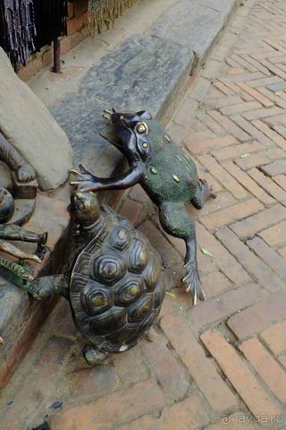 Трое в Бхактапуре