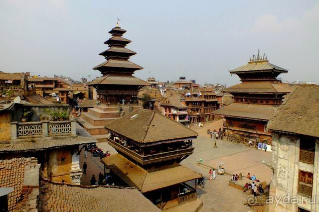 Трое в Бхактапуре