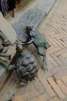 Трое в Бхактапуре