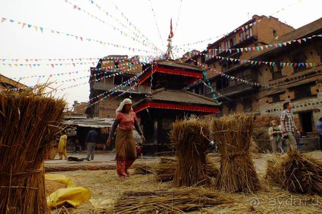 Трое в Бхактапуре