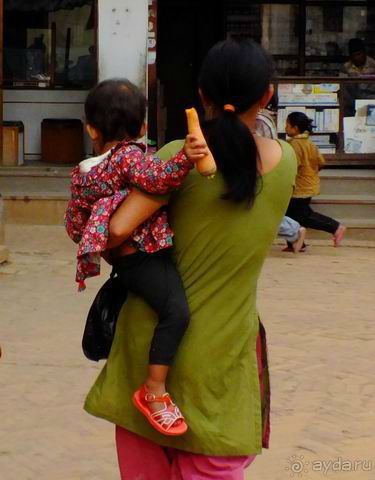 Трое в Бхактапуре