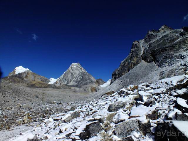 Перевал Чо Ла, обозначен на карте как смертельно опасный