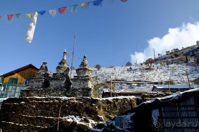 Непал, трек по Лангтангу