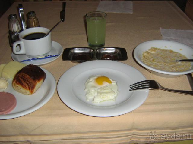 Завтрак в отеле