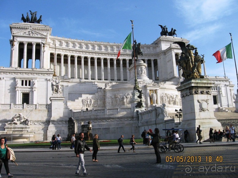 Майская поездка в Рим и Венецию