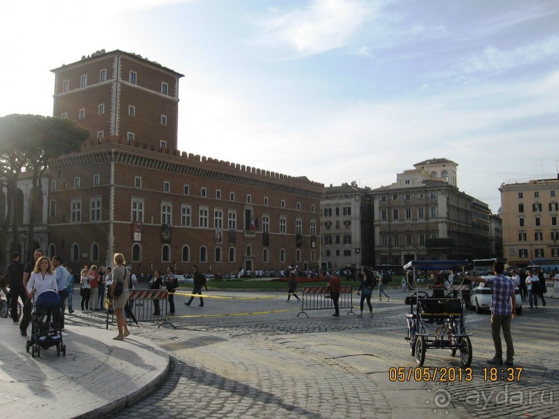 Майская поездка в Рим и Венецию