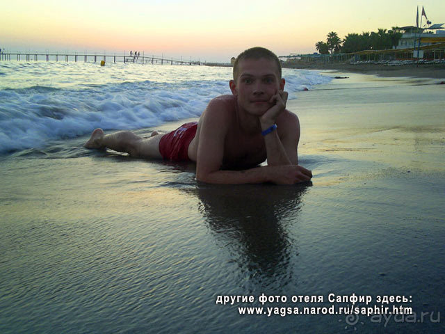 Дело было вечером... пляж отеля Сапфир 4*