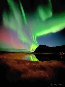 Северное Сияние в Исландии