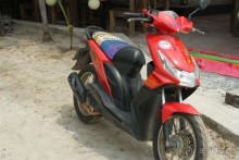 Наше средство передвижения по острову