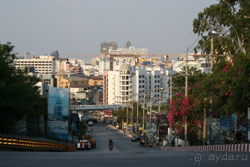 Паттайя в сторону Пратамнака
