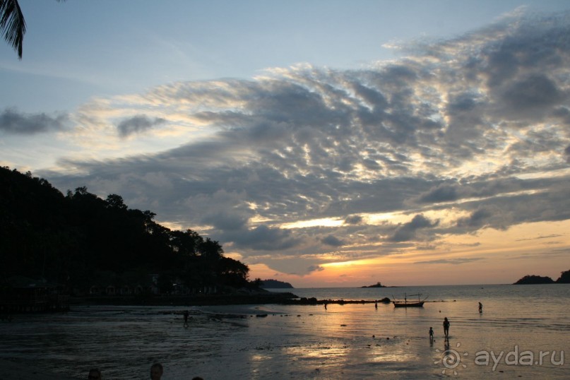 Ко Чанг. Закат. Прилив