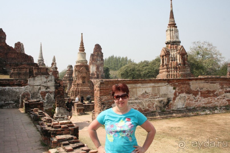 Аюттая -  древняя столица Сиама, практически полностью разрушенная  бирманцами.