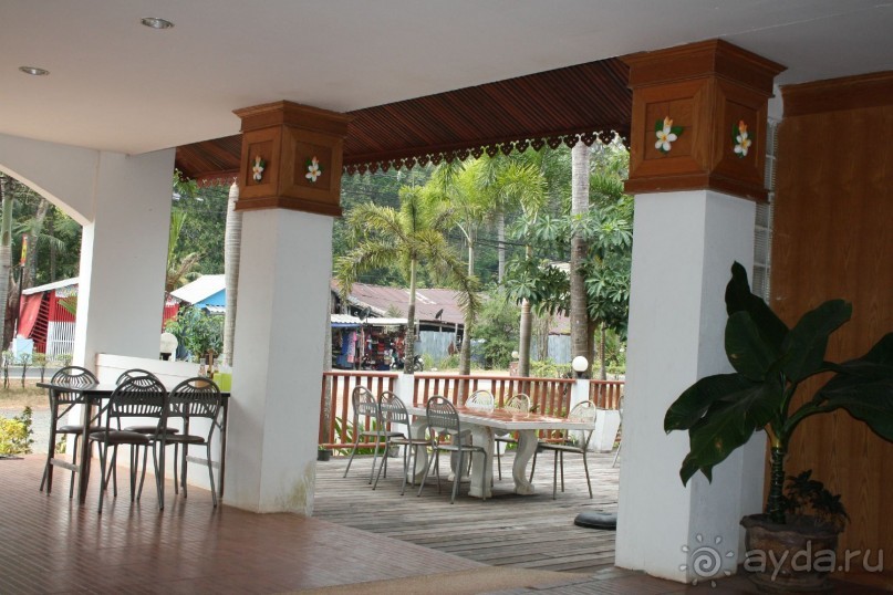 Отель Тай Гарден Хилл Резорт. Терраса для завтраков