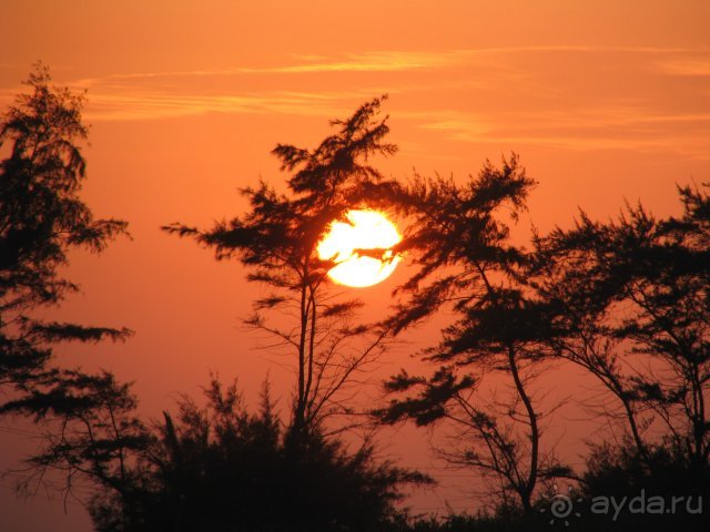 Один из чудных закатов