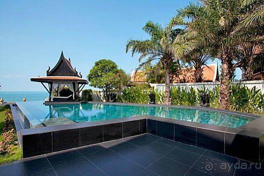 Вилла 6 спален со своим пляжем. Пляж НаДжомтьен. Паттайя