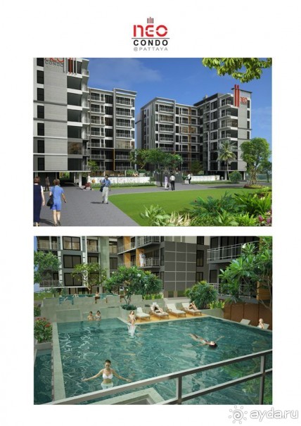 NEOcondo PATTAYA. Квартиры в аренду у пляжа Джомтьен