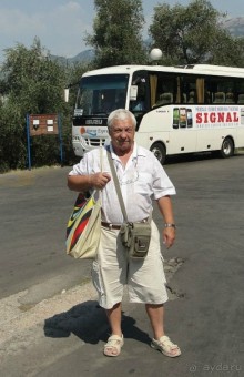 ПРИЕХАЛ НА АВТОБУСЕ ИЗ БУДВЫ.