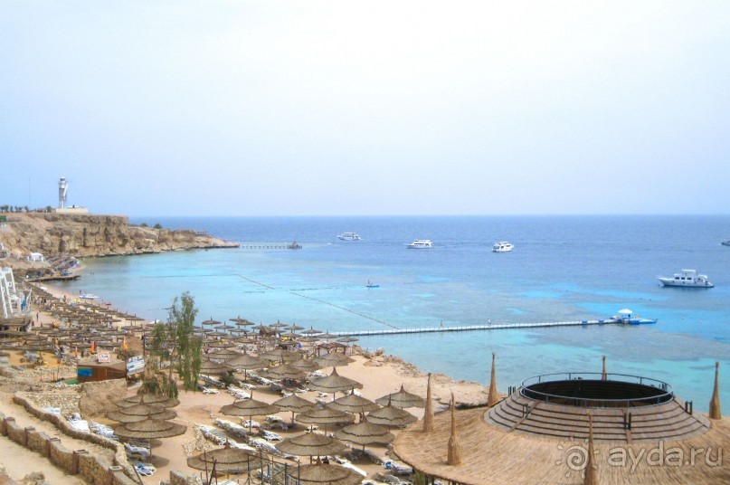 Тихая бухта в ветреном Шарме