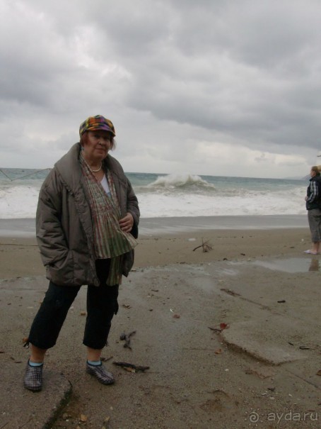 Пансионат "Амра" в Гагре. Октябрь 2013. ФОТО.