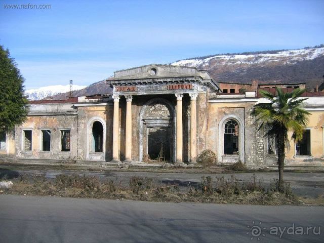 Ткуарчал-единственный город в Абхазии в горах.