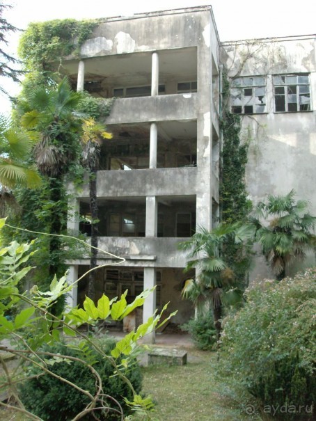 Неоправданная дороговизна и разруха в Гагре . 2013. Осень . Фото.